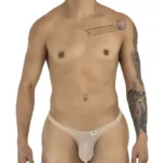 99954 Thongs Color Beige Mesh Size 1-2XL