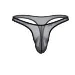 99954 Thongs Color Black Mesh Size L/XL - Image 4