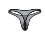 99954 Thongs Color Black Mesh Size L/XL - Image 5
