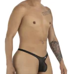 Alternative view of 99954 Thongs Color Black Mesh Size L/XL
