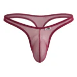 99954 Thongs Color Burgundy Mesh Size 1-2XL - Image 4