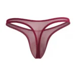 99954 Thongs Color Burgundy Mesh Size 1-2XL - Image 5