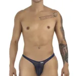 99954 Thongs Color Navy Mesh Size 1-2XL