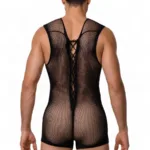 Alternative view of 99956 Bodysuit Color Black Size Only Size