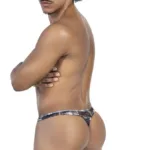 Alternative view of 100008 3PK Australian Latin Thongs Color Black-Orange-Black Size L