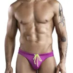 1735 Vivo Swim Briefs Color Grape Size M