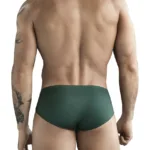 Alternative view of 1775 Optimo Briefs Color Dark Green Size M