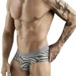 1801 Cebra Briefs Color Gray Size M - Image 3