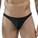 1830 Desirable Thongs Color Black Size L