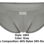 1843 Buenavista Bikini Color Gray Size M - Image 7