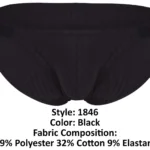 1846 Mantra Bikini Color Black Size M - Image 7