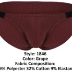 1846 Mantra Bikini Color Grape Size M - Image 8
