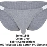 1846 Mantra Bikini Color Gray Size M - Image 7