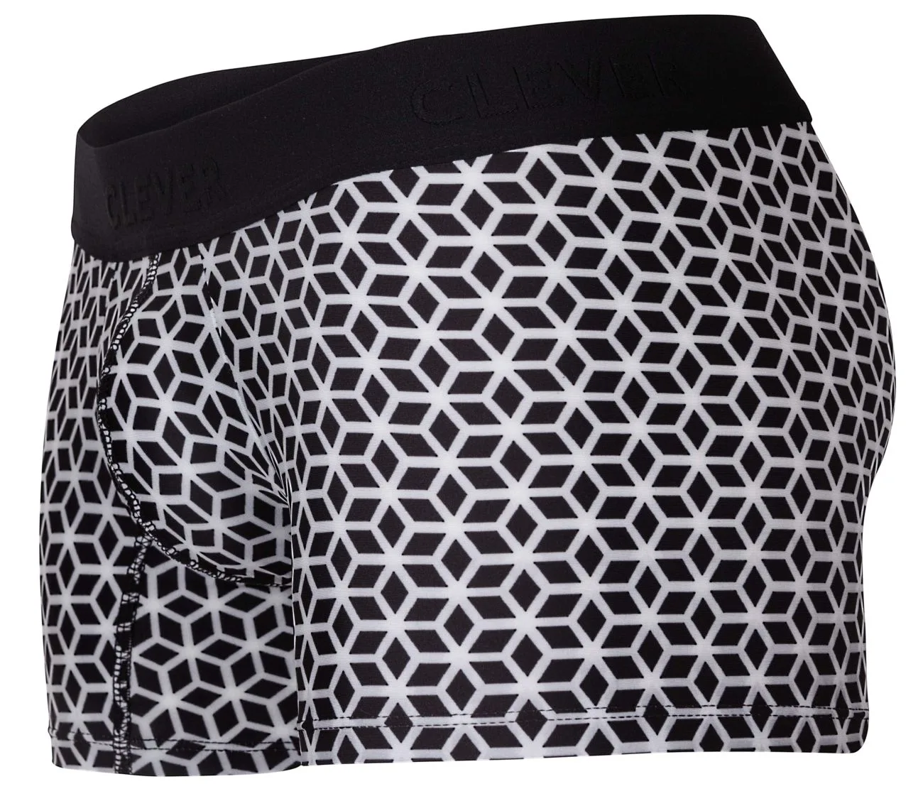 1854 Cuadricula Trunks Color White Size L - Image 4