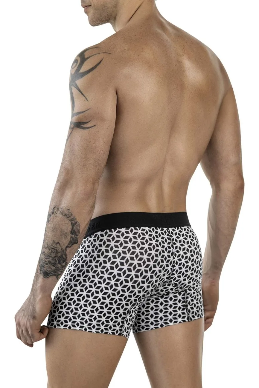 1854 Cuadricula Trunks Color White Size L - Image 2