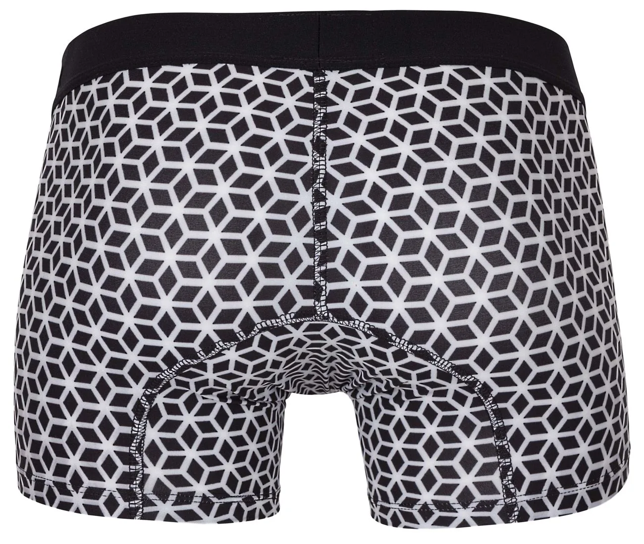 1854 Cuadricula Trunks Color White Size L - Image 5