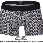 1854 Cuadricula Trunks Color White Size L - Image 6
