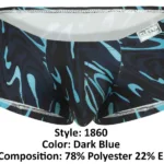 1860 Grosh Trunks Color Dark Blue Size L - Image 7