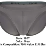 1867 Tokio Bikini Color Gray Size S - Image 8