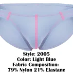 2005 Raices Briefs Color Light Blue Size S - Image 7