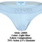 2008 Raw Thongs Color Light Blue Size S - Image 7