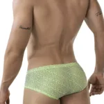 Alternative view of 2017 Neon Briefs Color Green Size L