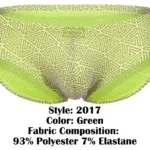 2017 Neon Briefs Color Green Size S - Image 7