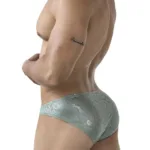 Alternative view of 2040 Luxe Briefs Color Green Size L