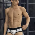 2051 Brochazos Briefs Color Black Size S - Image 4
