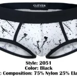 2051 Brochazos Briefs Color Black Size S - Image 9