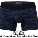 2052 Militar Trunks Color Black Size M - Image 8