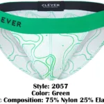 2057 Maze Bikini Color Green Size S - Image 7
