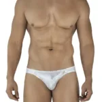 2062 Diamond Briefs Color Silver Size XL