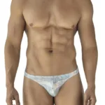 2063 Diamond Thongs Color Blue Size L
