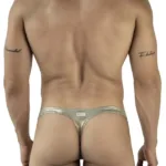 Alternative view of 2063 Diamond Thongs Color Gold Size L