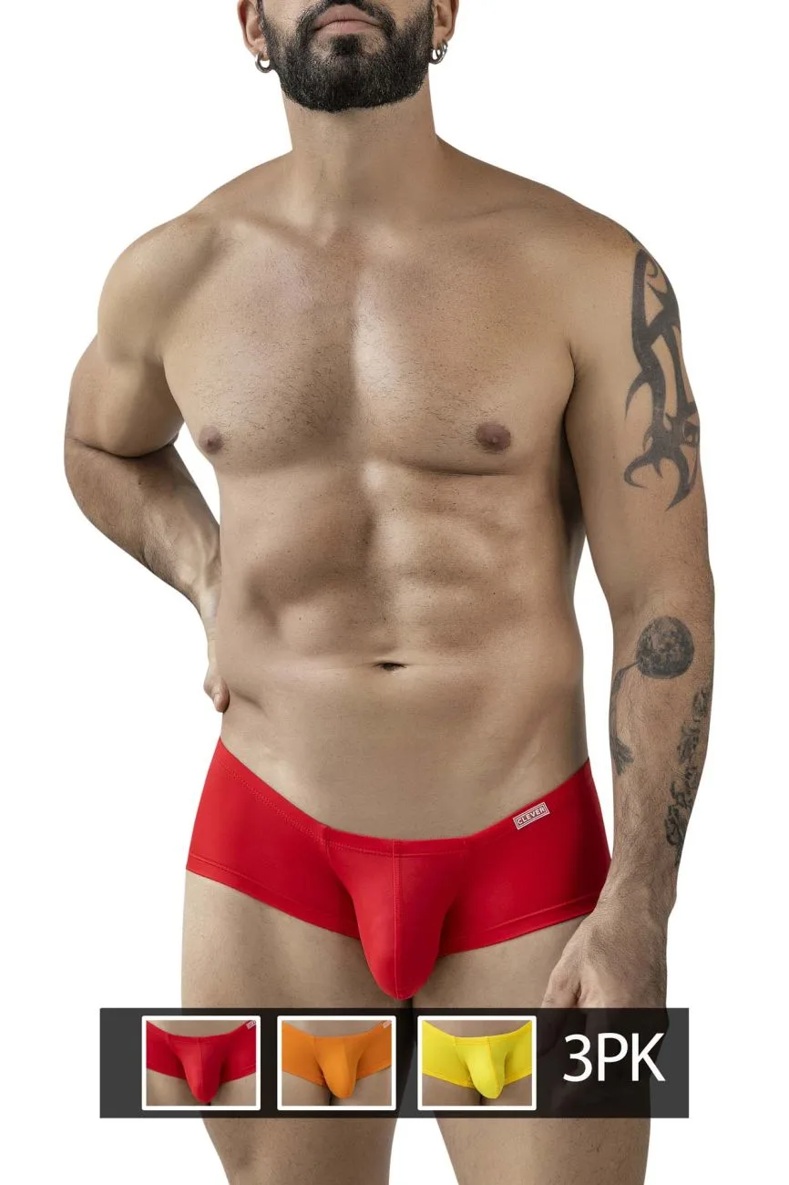 229959 3PK Australian Latin Trunks Color Multi-colored Size S - Image 5