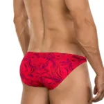 Alternative view of 26028 Helion Bikini Color Red Size XL