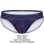 26029 Helion Bikini Color Blue Size M - Image 7