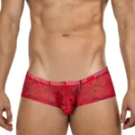 26032 Calipso Trunks Color Red Size XL