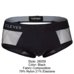 26059 Tanatos Briefs Color Black Size S - Image 9