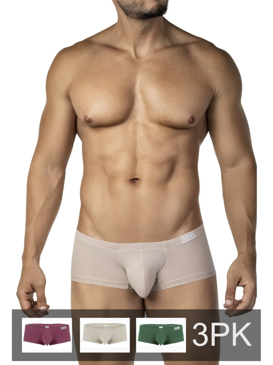 26066 3PK Australian Latin Trunks Color Multi-colored Size XL