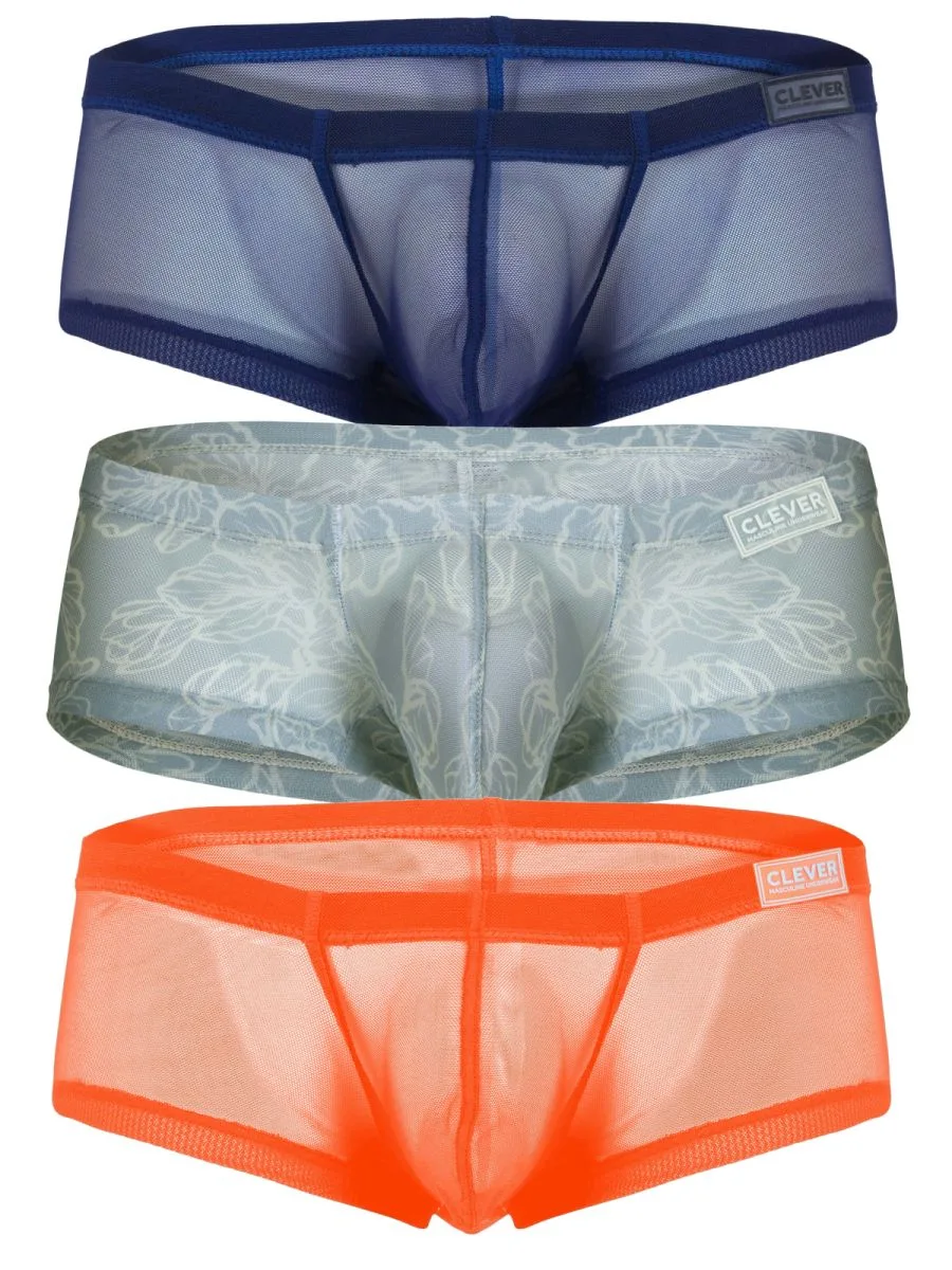 26067 3PK Australian Latin Trunks Color Multi-colored Size S - Image 10