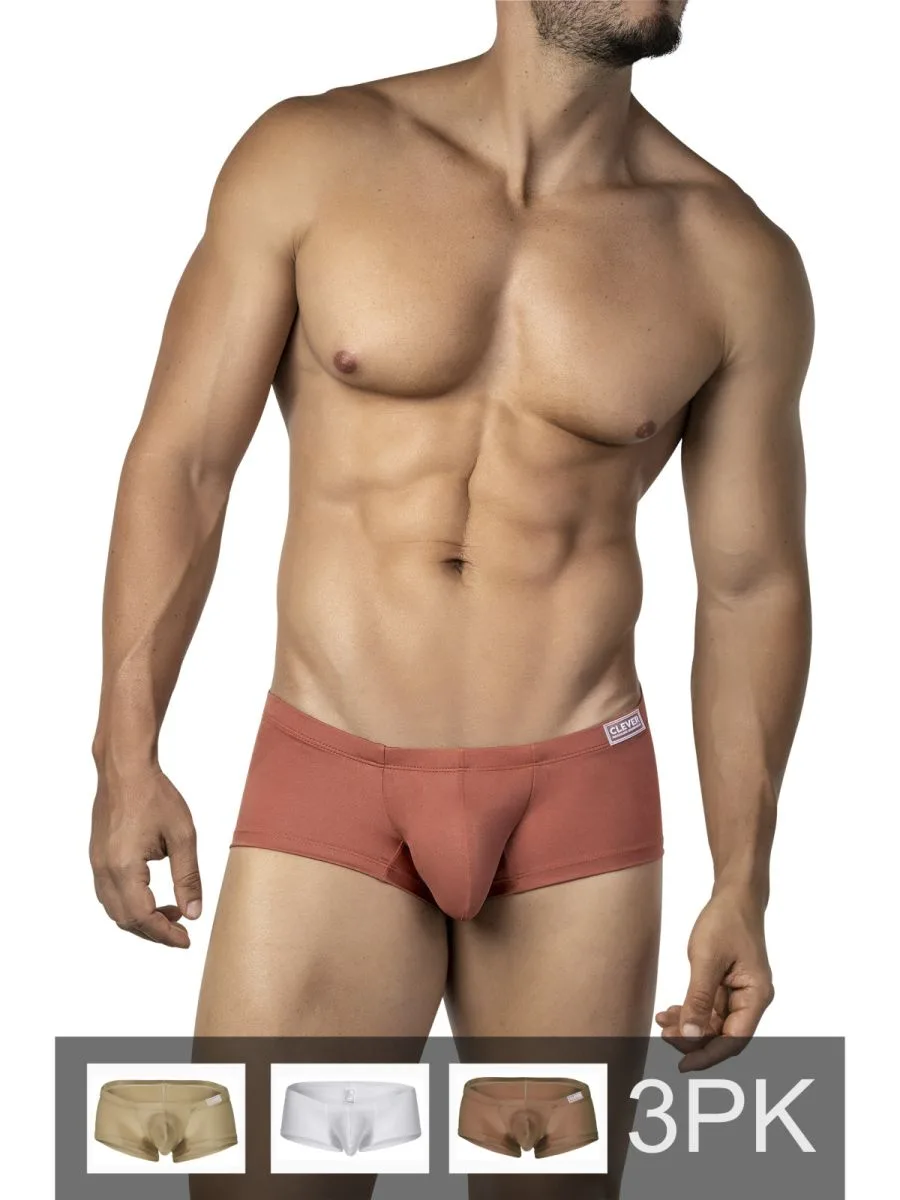 26069 3PK Australian Latin Trunks Color Multi-colored Size L