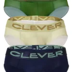 519968 3PK Australian Latin Briefs Color Beige-Blue-Green Size L - Image 10