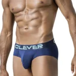 519968 3PK Australian Latin Briefs Color Beige-Blue-Green Size L - Image 7