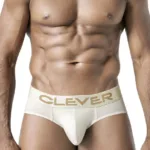 519968 3PK Australian Latin Briefs Color Beige-Blue-Green Size L - Image 8