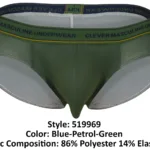 519969 3PK Australian Latin Briefs Color Blue-Petrol-Green Size M - Image 13