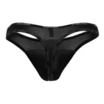 1216-BLK Naked Thong Color Black Size L - Image 5