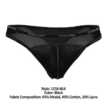 1216-BLK Naked Thong Color Black Size L - Image 6