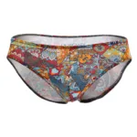 1217-PRN Groovy Bikini Color Printed Size L - Image 5
